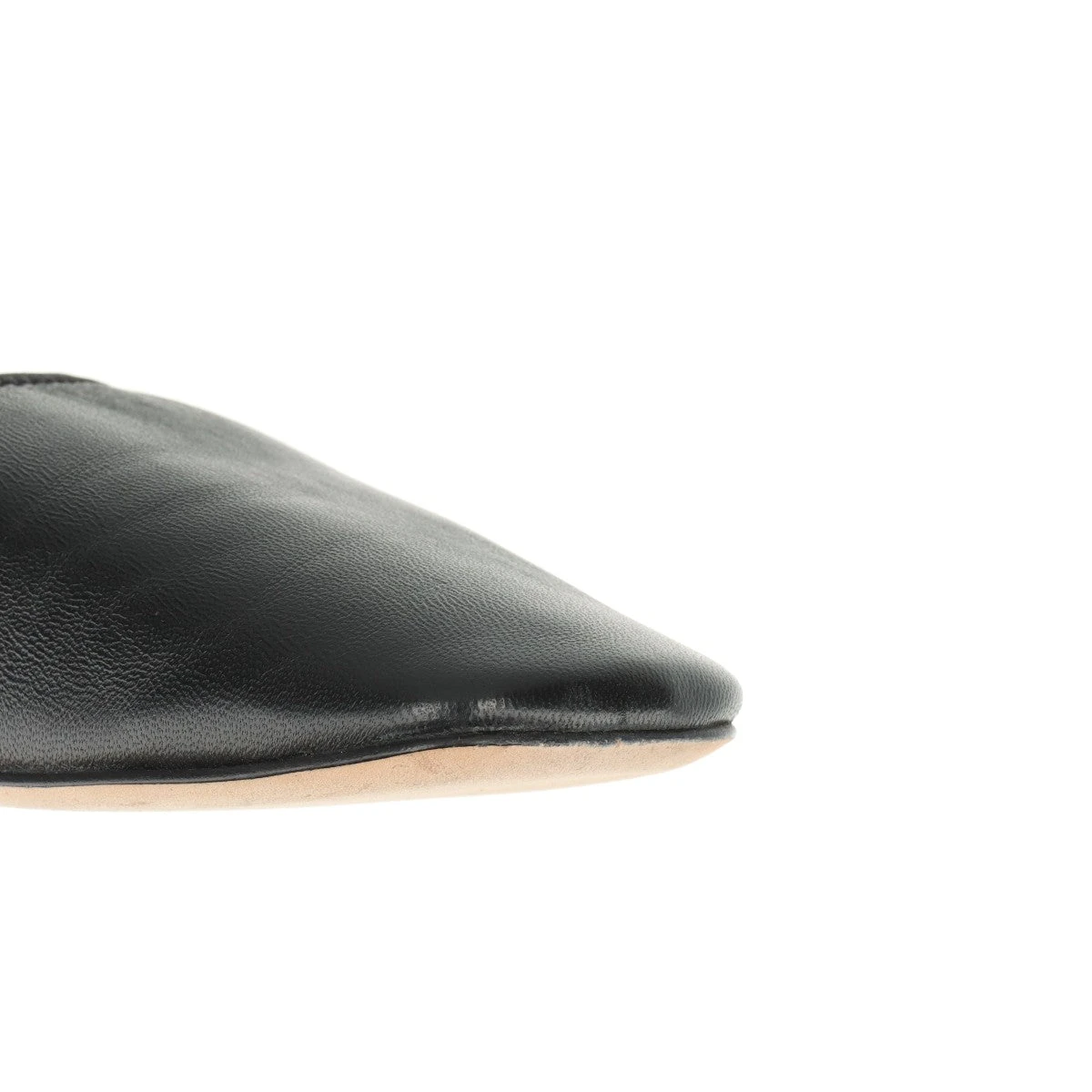 ロエベ レザー パンプス 36 レディース ブラック バレリーナ