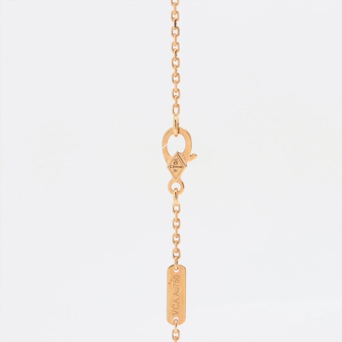 ヴァンクリーフ&アーペル ペルレ クルール マラカイト ネックレス 750 YG