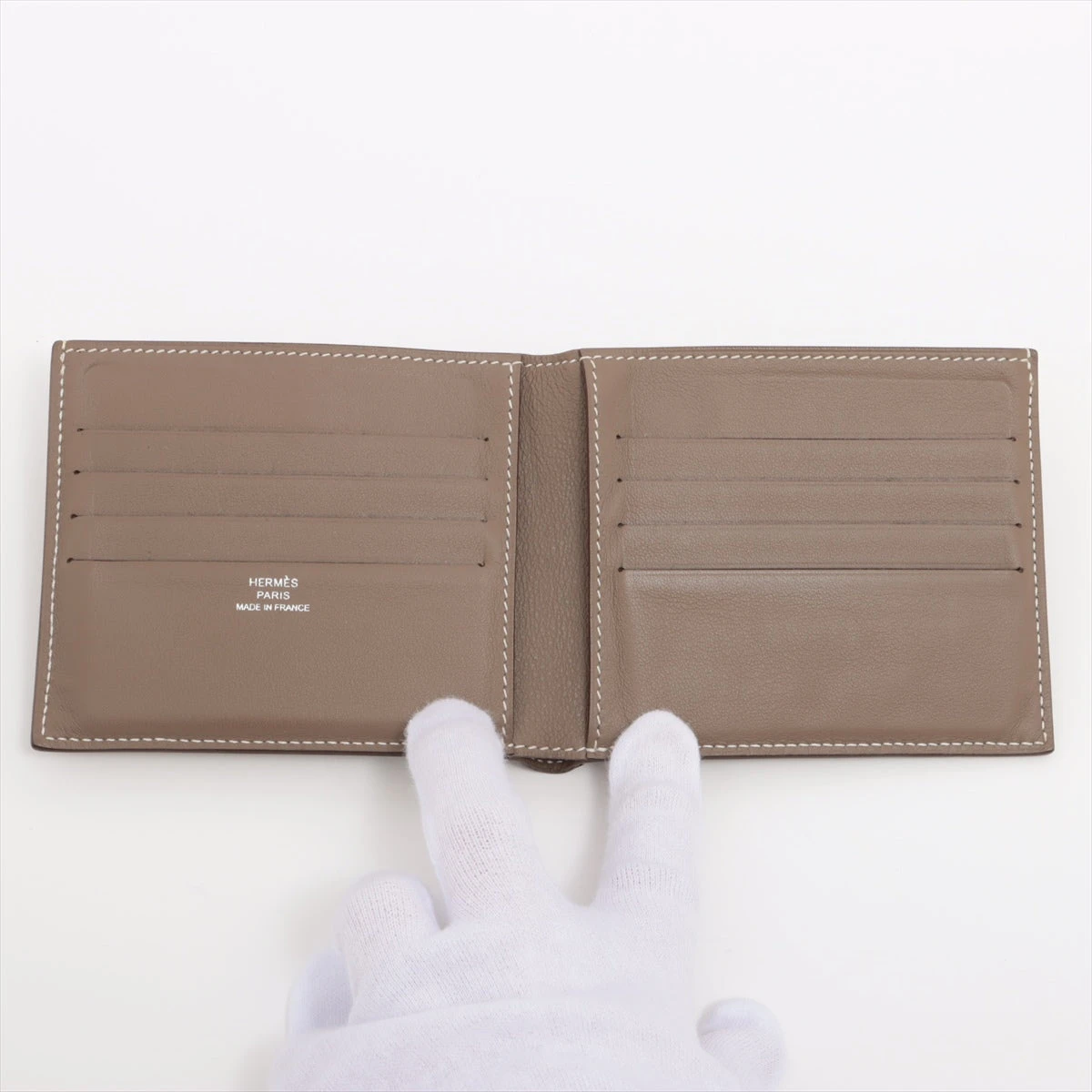 エルメス MC2 コペルニクス ヴォースイフト コンパクトウォレット オリーブグリーン U:2022年 エルメス MC2 コペルニクス ヴォースイフト コンパクトウォレット