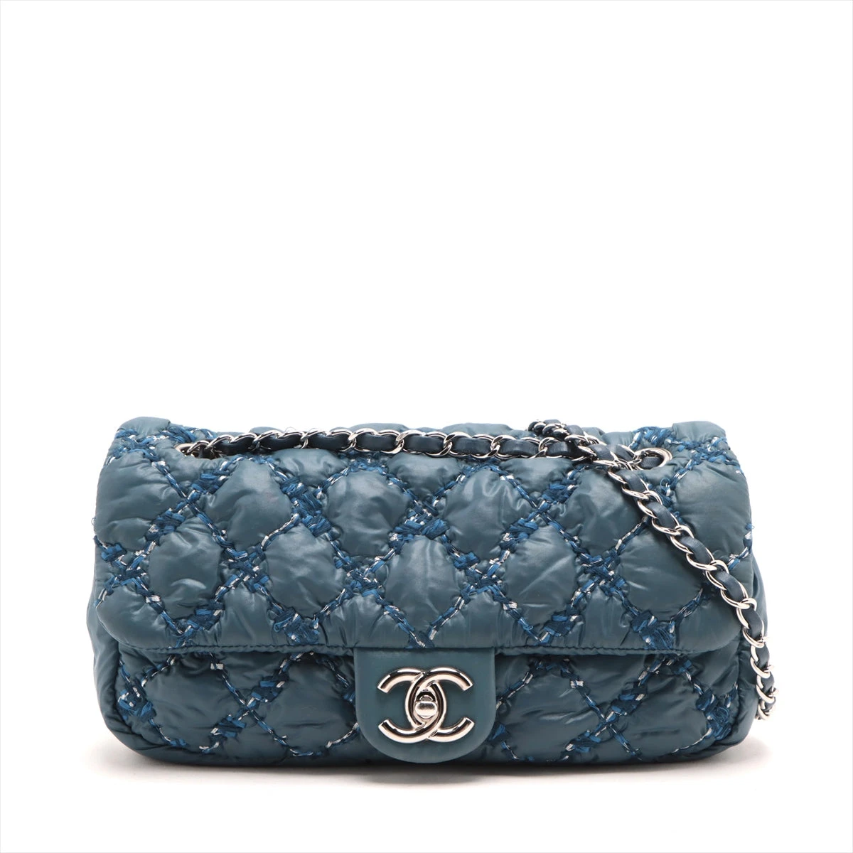 CHANEL シャネル パリビザンス ナイロン フラップ ダブルチェーンバッグ シャネル パリビザンス ナイロン シングルフラップ ダブル