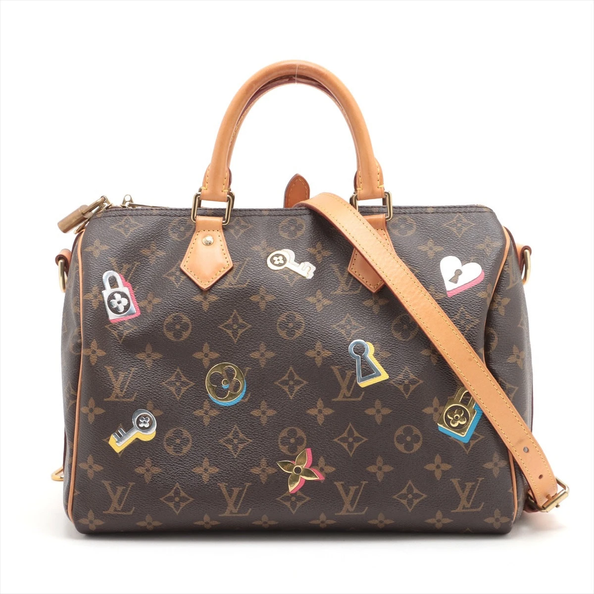 ラブロック バンドリエール　スピーディ30 vuitton louis 国内発送】Louis (Louis 30 バンドリエール スピーディ Vuitton バッグ
