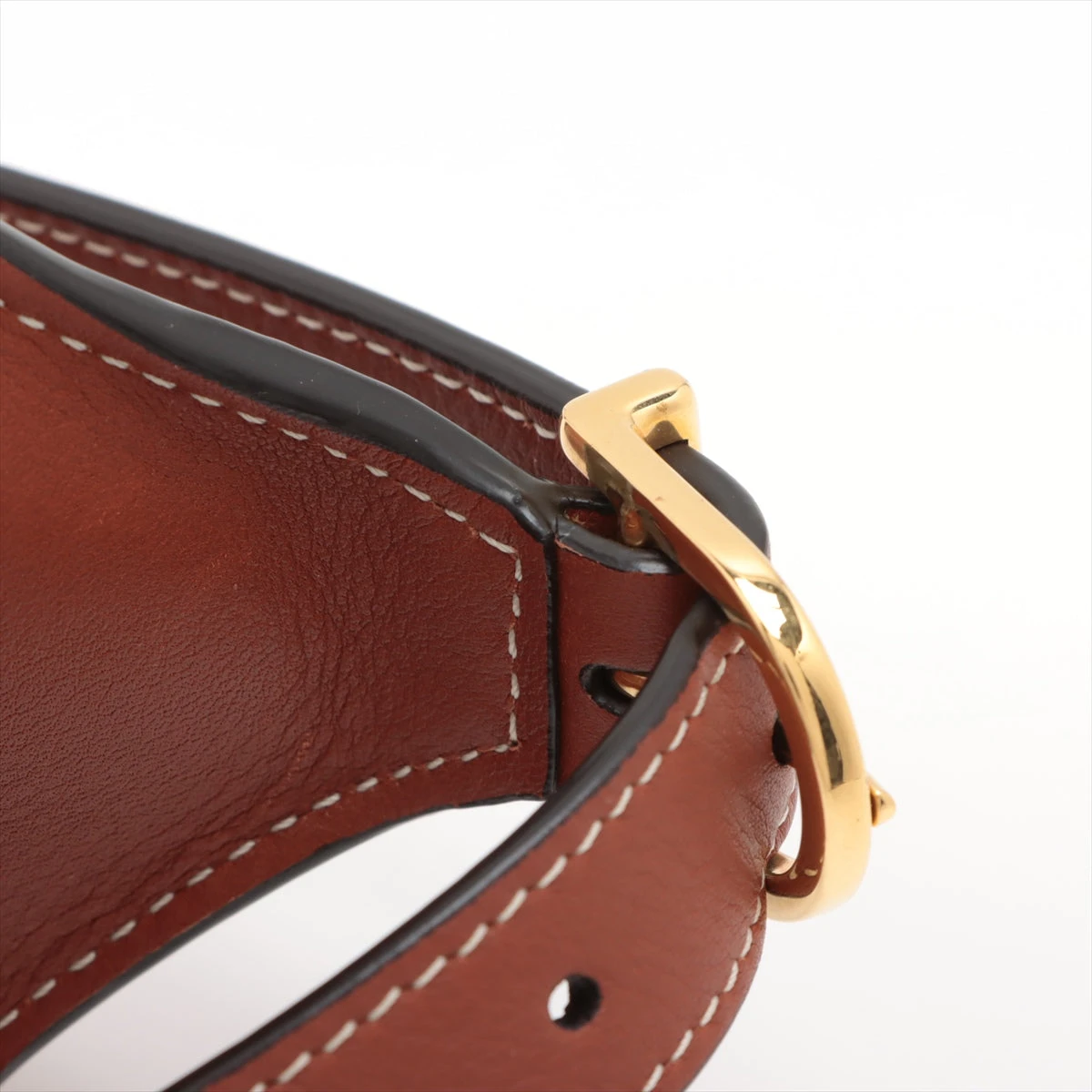 ☆未使用☆CELINE ミディアム ロミー ブラウン ショルダーバッグ セリーヌ ミディアム ロミー レザー ショルダーバッグ ブラウン