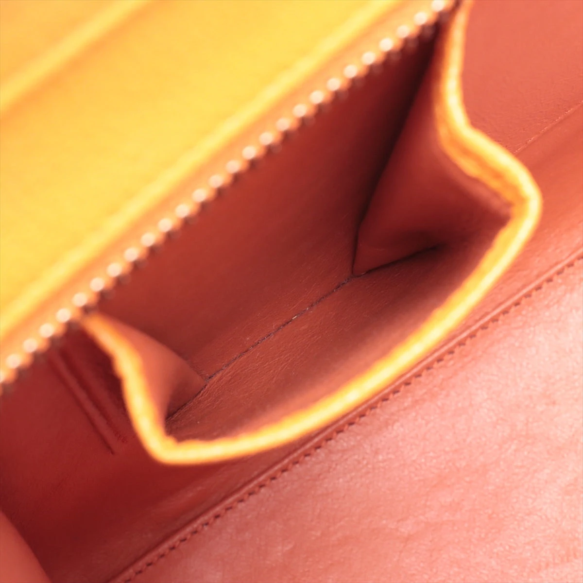 セリーヌ ラゲージ マイクロショッパー ハンドバッグ オレンジ A4対応 CELINE セリーヌ ラゲージ マイクロショッパー ハンドバッグ