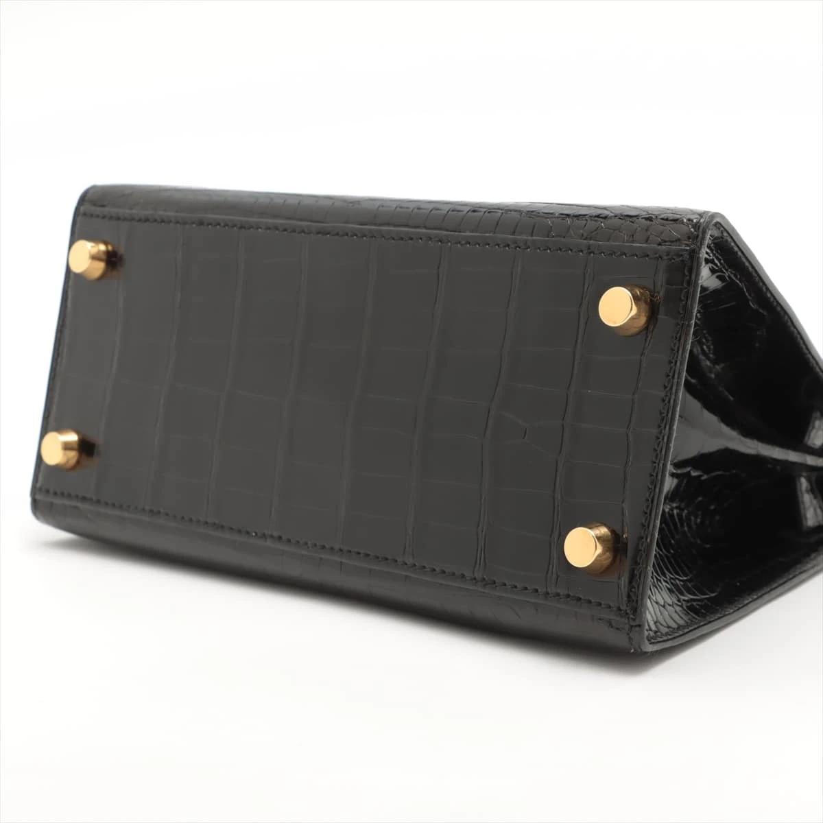 エルメス ミニケリー ポロサス ブラック ゴールド金具 ○Z:1996年 