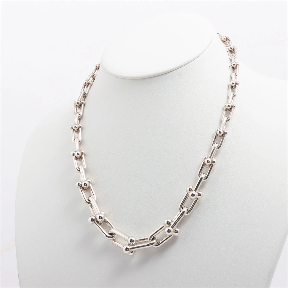 【美品譲渡】 シルバー グラジュエイテッド リンク ネックレス グラジュエイテッド リンク シルバーネックレス | TIFFANY&Co.