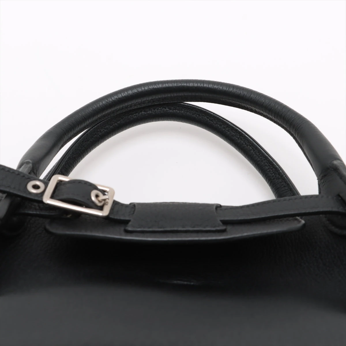 セリーヌ ブラックレザー 2way ハンドバッグ セリーヌ ビッグバッグ スモール レザー 2WAYハンドバッグ