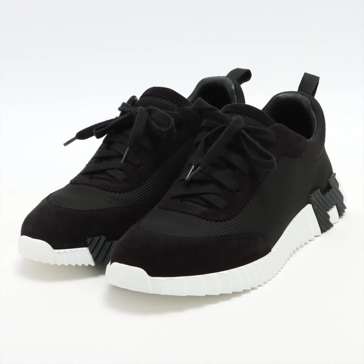エルメス バウンシング メッシュ×レザー スニーカー 43 1/2 メンズ 
