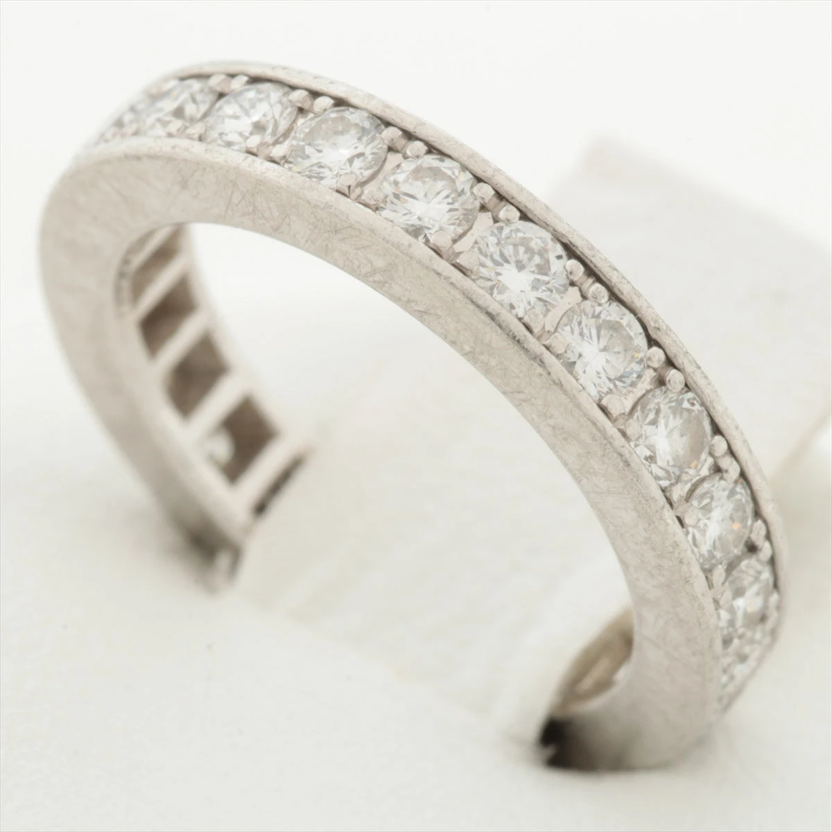 PT950 フルエタニティ ダイヤモンド リング 0.39CT 楽天市場】【中央宝