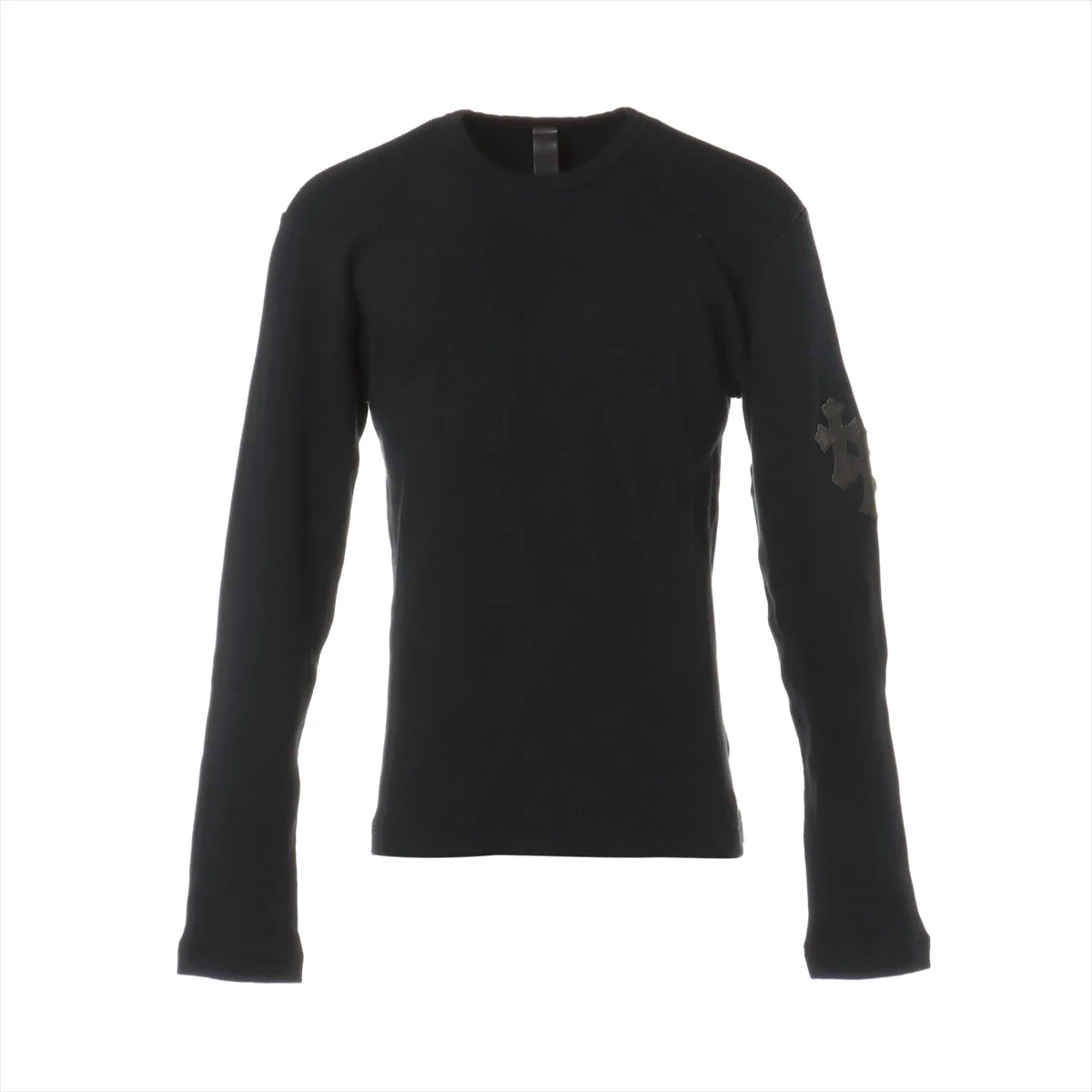 十*様 クロスパッチ　ロンT クロム クロムハーツロングTシャツセメタリークロスブラック|クロムハーツ通販