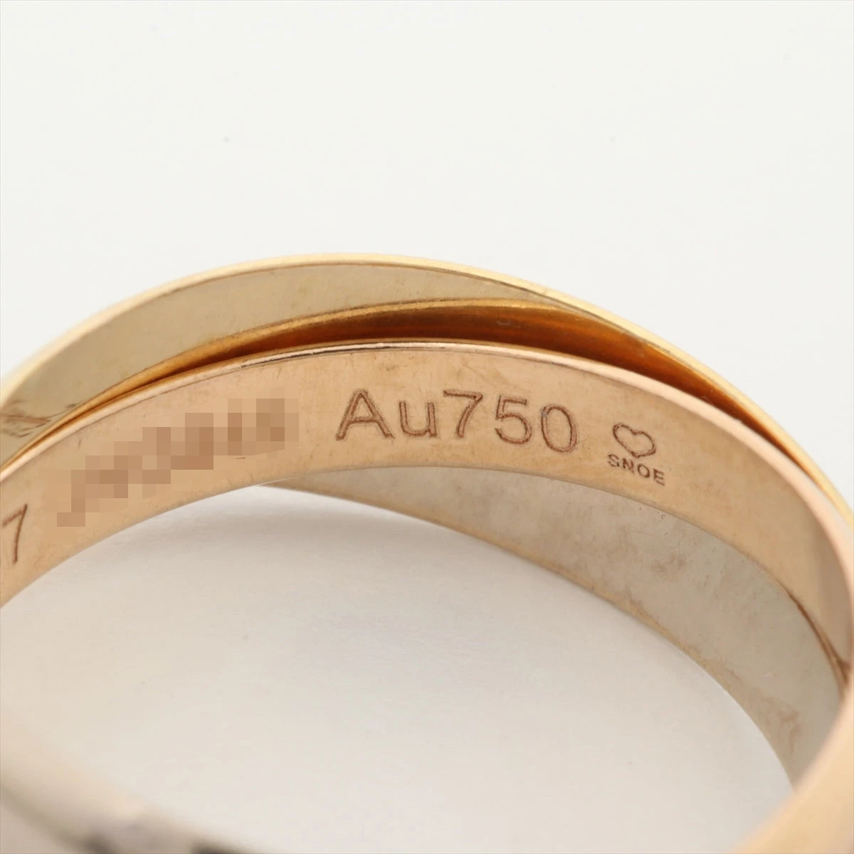 正規良 激レア カルティエ トリニティリング装飾 ロゴ ペーパーナイフ 付属有 楽天市場】Cartier【カルティエ】トリニティリング K18 750刻印