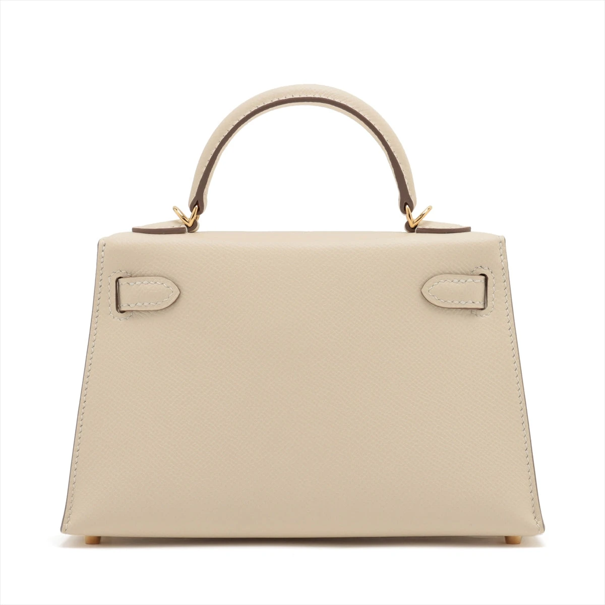 新品☆HERMES ミニケリー ドゥブルトゥール　ナタ　ピンクゴールド金具 レザーブレスレット 《ミニ・ケリー》 ドゥブルトゥール