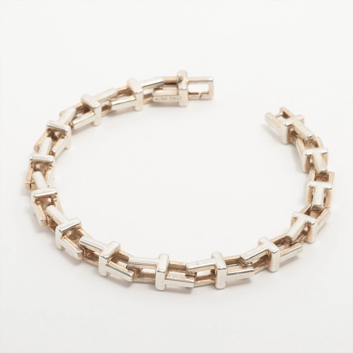 ティファニー Tナロー チェーン ブレスレット 925 26.4g