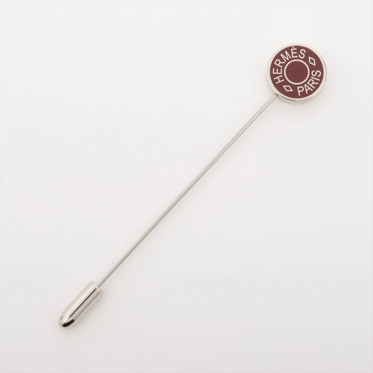 1円 □美品□ HERMES エルメス セリエ シェル ピンブローチ