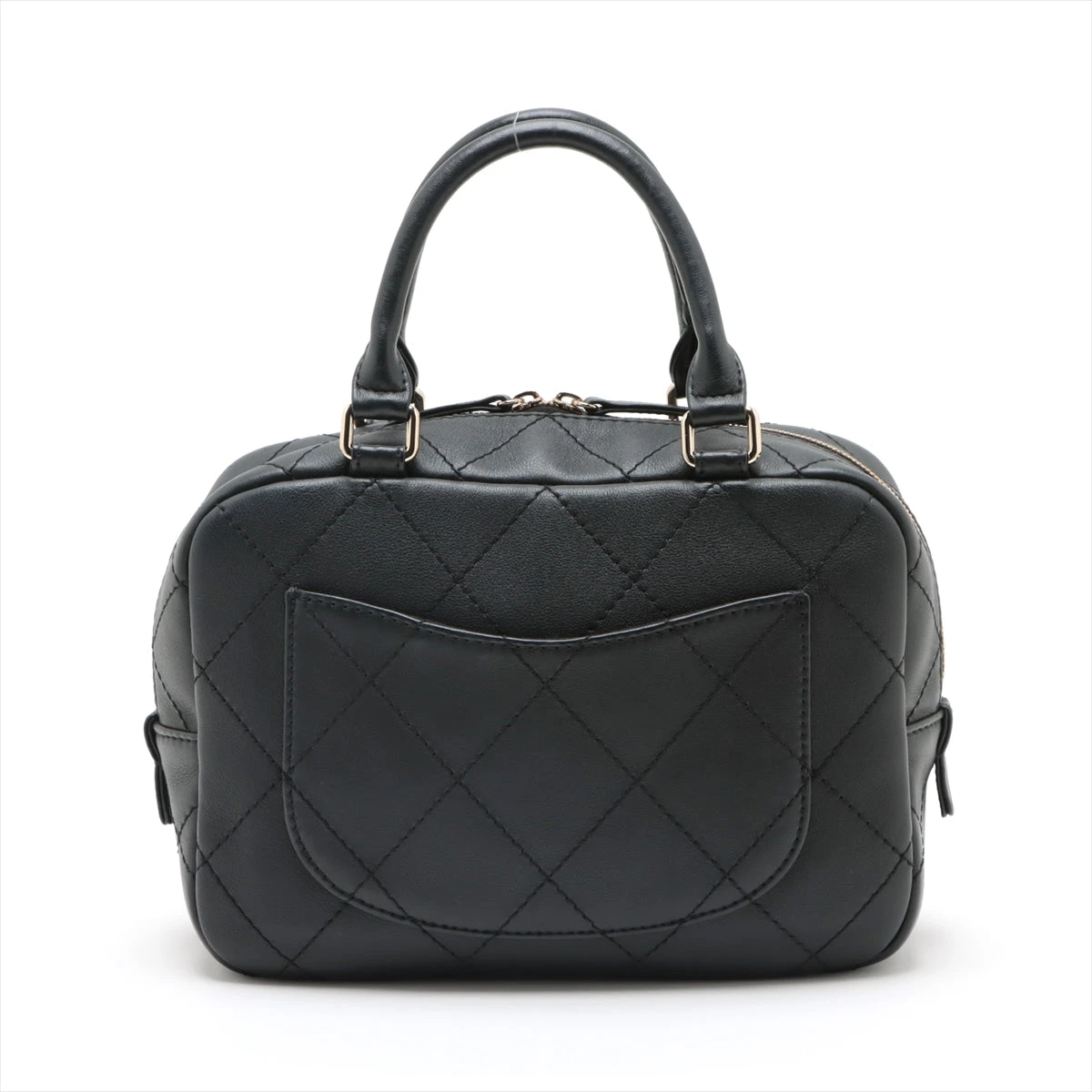 【証明書付】 シャネル マトラッセ ブラック レザーベルト シルバー 稼働 黒 675aa7042f61b.webp