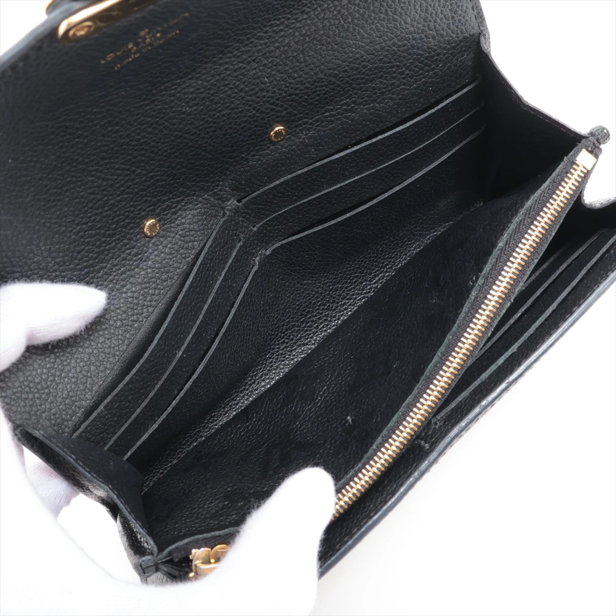 ヴィトン アンプラント ポルトフォイユメティス M62458 ノワール 財布