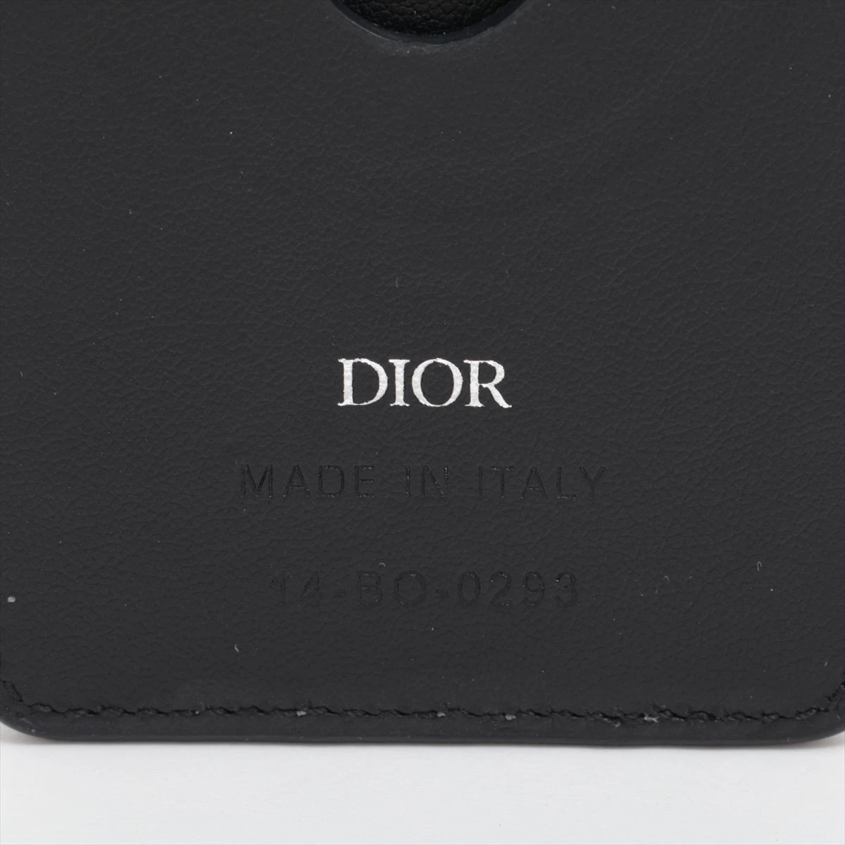 Dior】《SADDLE》ロゴ入り マグネット カードホルダー (Dior