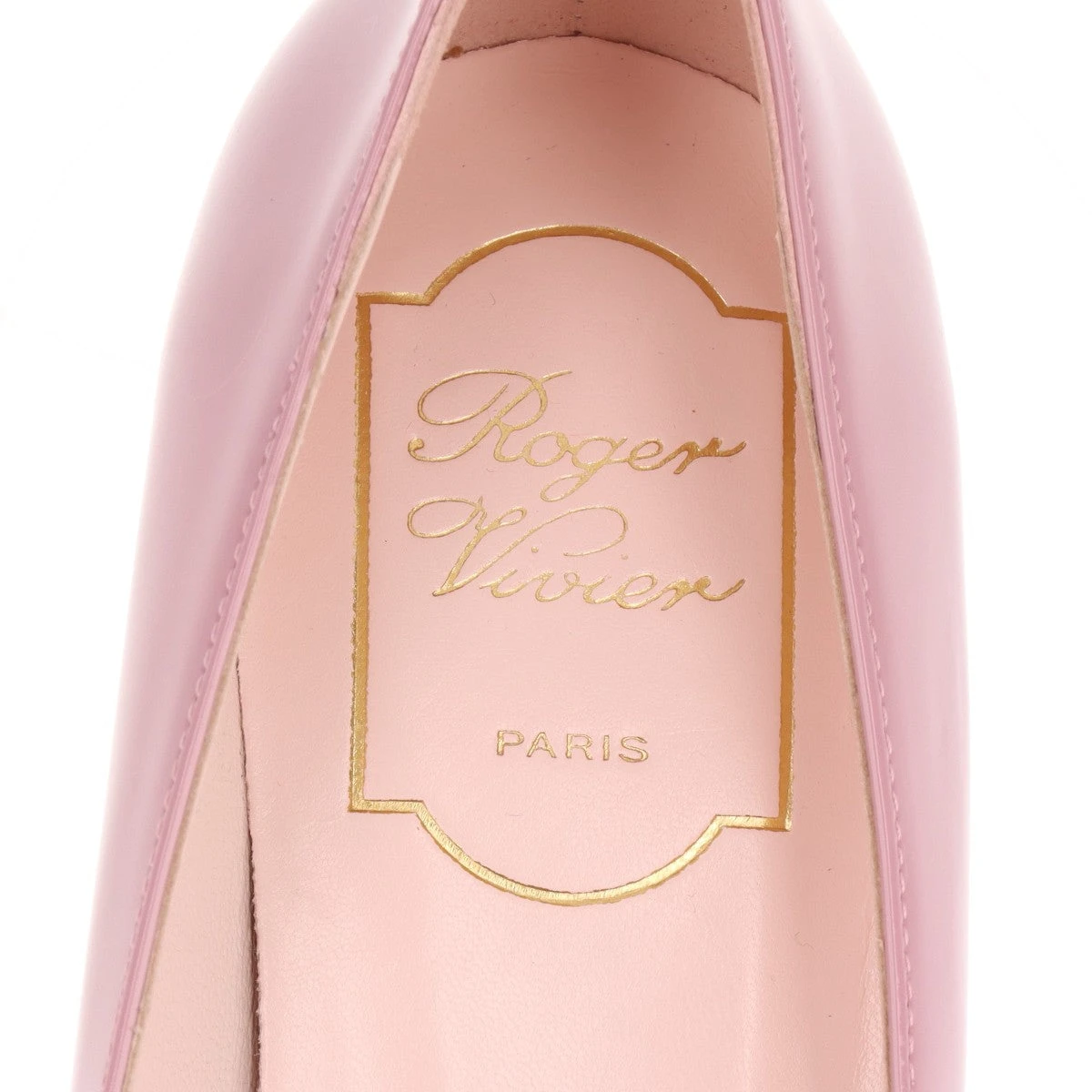 美品❤️ロジェヴィヴィエ ベルヴィヴィエ ロゴバックル パンプス 37(約24 ブラック Woman ベル ヴィヴィエ サテン パンプス