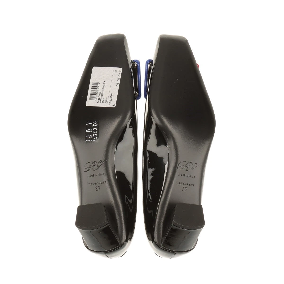 ロジェ ヴィヴィエ ベル ヴィヴィエ パテントレザー パンプス 37
