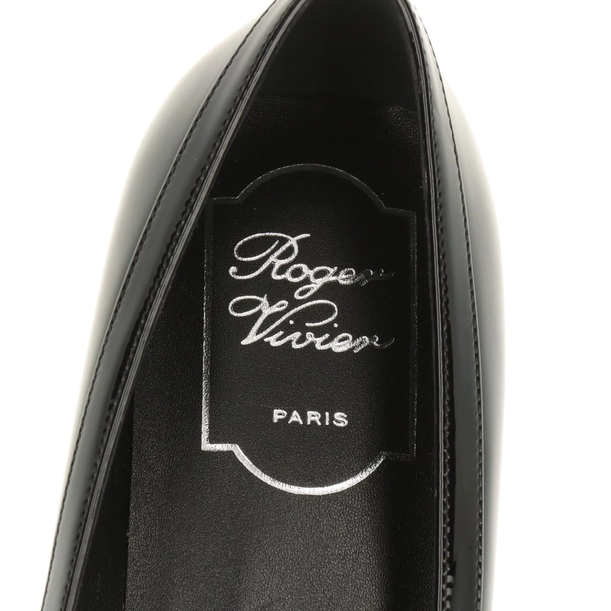 美品❤️ロジェヴィヴィエ ベルヴィヴィエ ロゴバックル パンプス 37(約24 ロジェ ヴィヴィエ25年春夏「ベル ヴィヴィエ」新作スリング