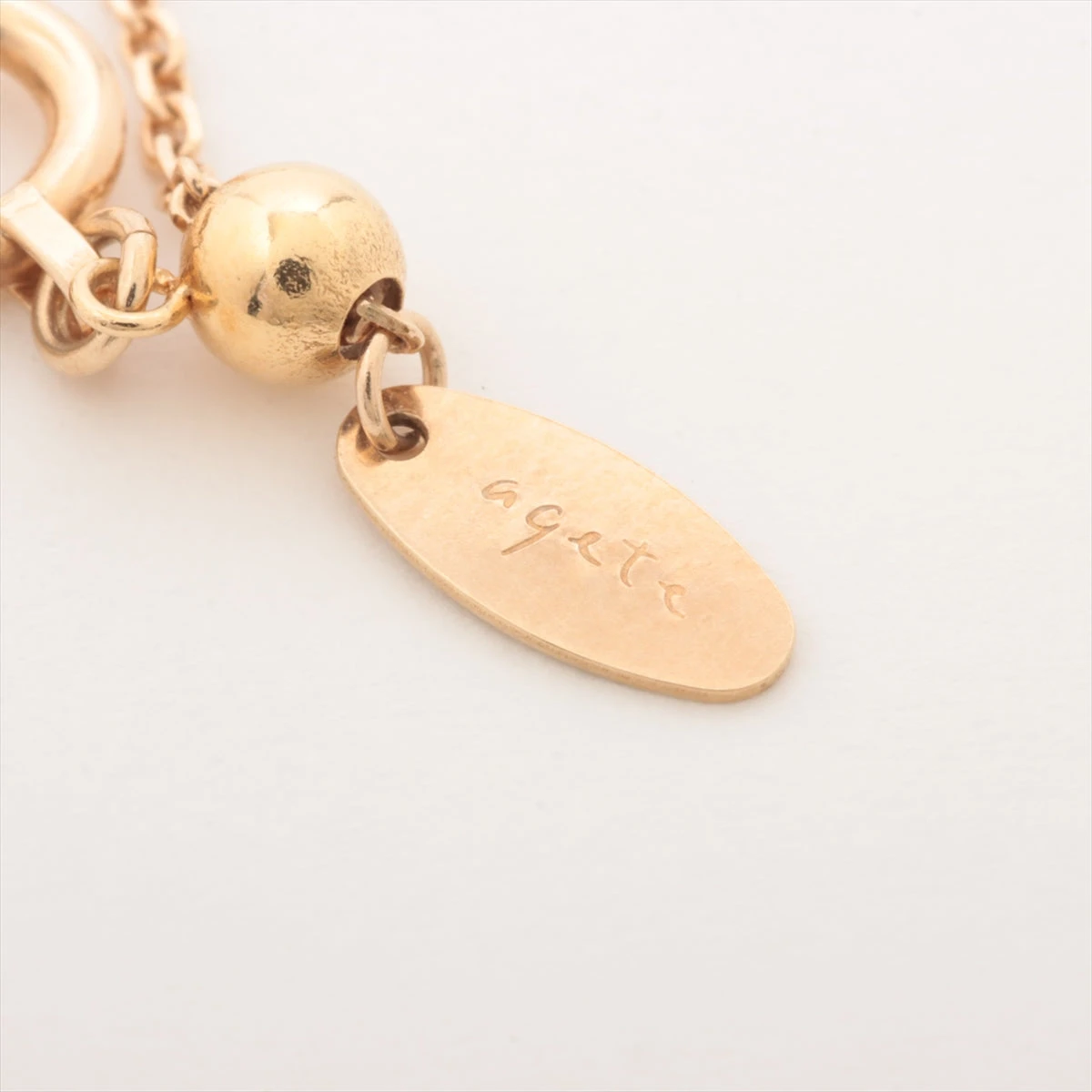 アガット 10K鍵チャーム 3個セット K10シトリンチャーム | agete