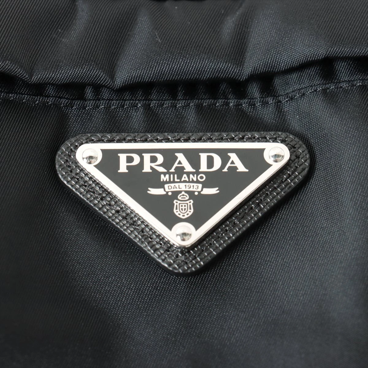 Prada トライアングルロゴ タートルネック 21aw プラダ プラダ トライアングルロゴ 21AW カシミヤ×ナイロン ジャケット