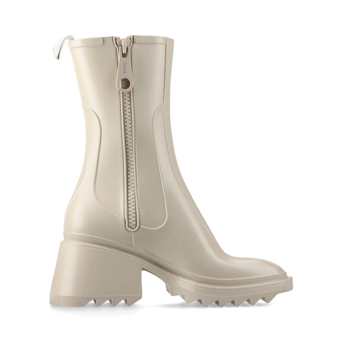 Chloé クロエ レインブーツ ベティ 38 ベージュ系 ラバー Chloé クロエ レインブーツ ベティ 38 ベージュ系 ラバー - メルカリ