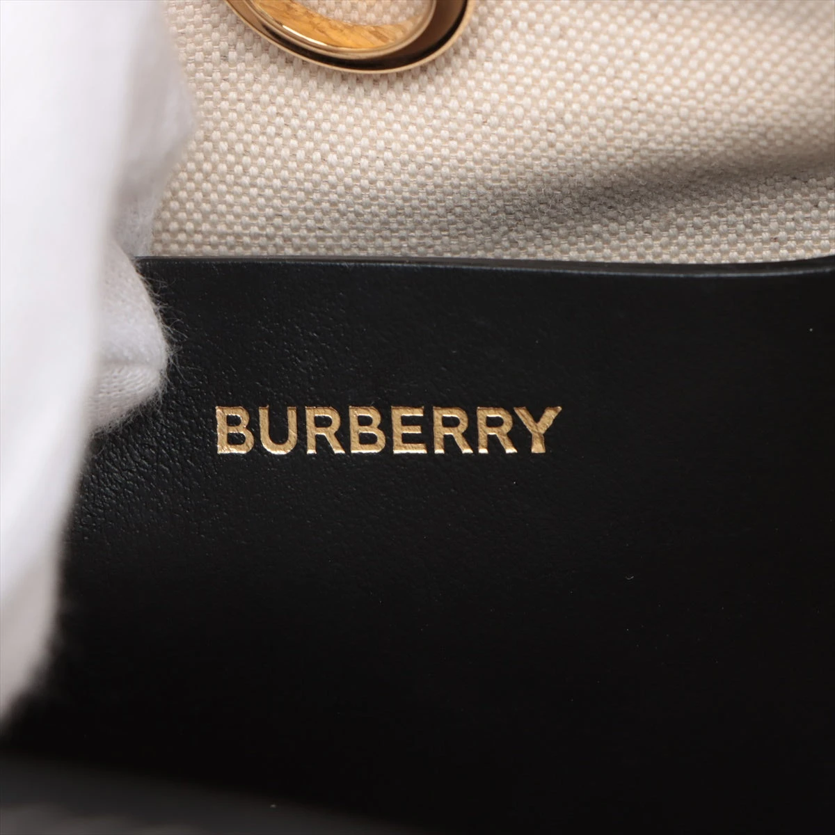 BURBERRY ハンドバッグ キャンバス/レザー ブラック/グレー 楽天市場】【中古】 バーバリー ショルダーバッグ キャンバス