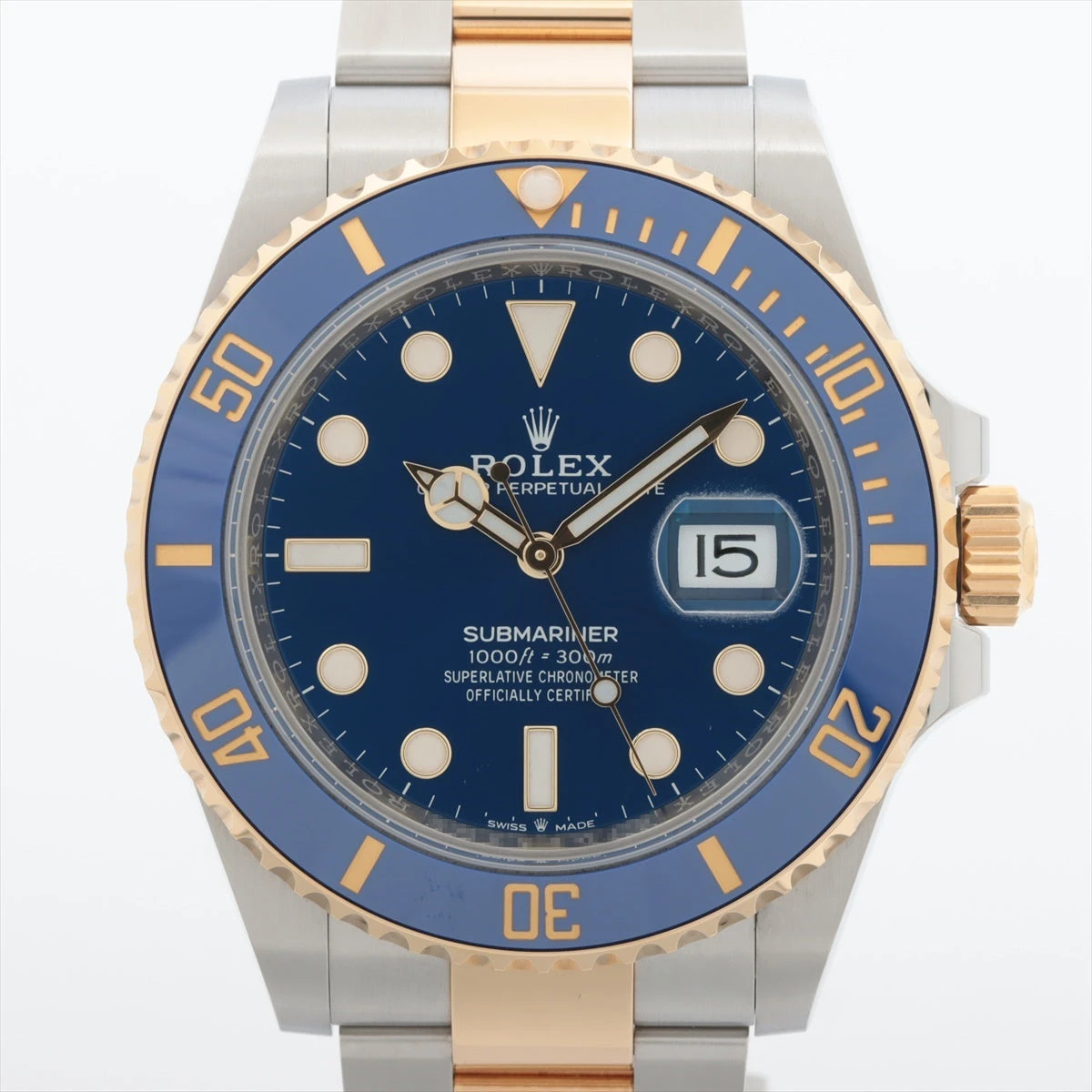 ロレックス サブマリーナ 126613LB SS×YG AT 青文字盤 あまりごま2