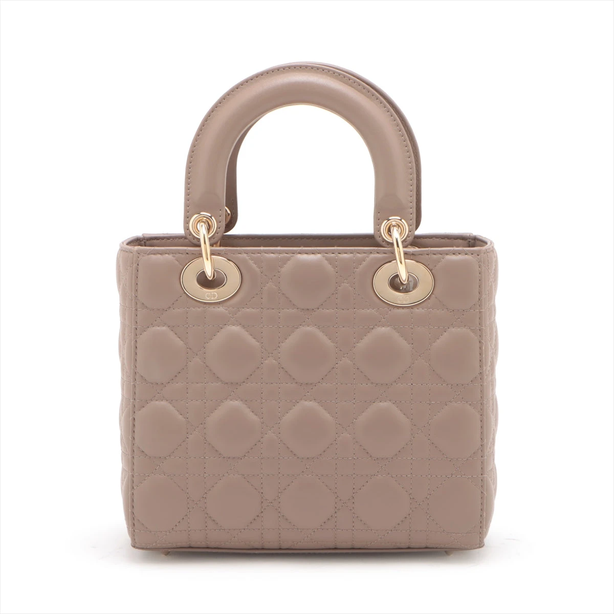 クリスチャンディオール カナージュ ポーチ ハンドバッグ　ベージュ　即日発送 クリスチャンディオール カナージュ ポーチ ハンドバッグ ベージュ