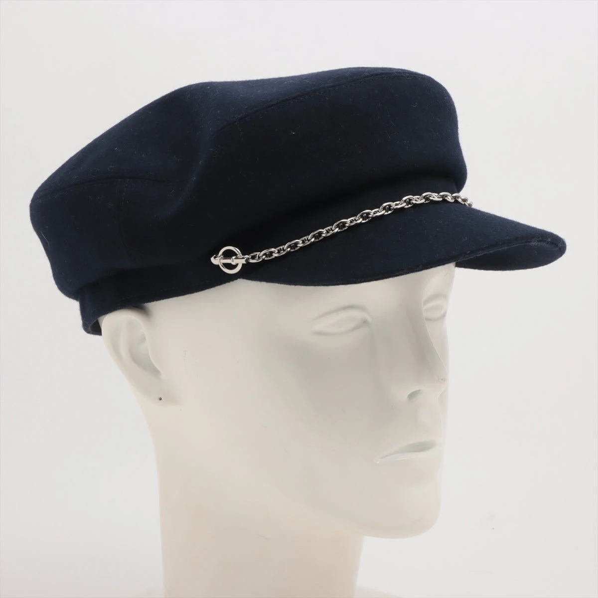 エルメス　キャスケット　シェーヌ　ダンクル57 中古】エルメス HERMES シェーヌダンクル キャスケット