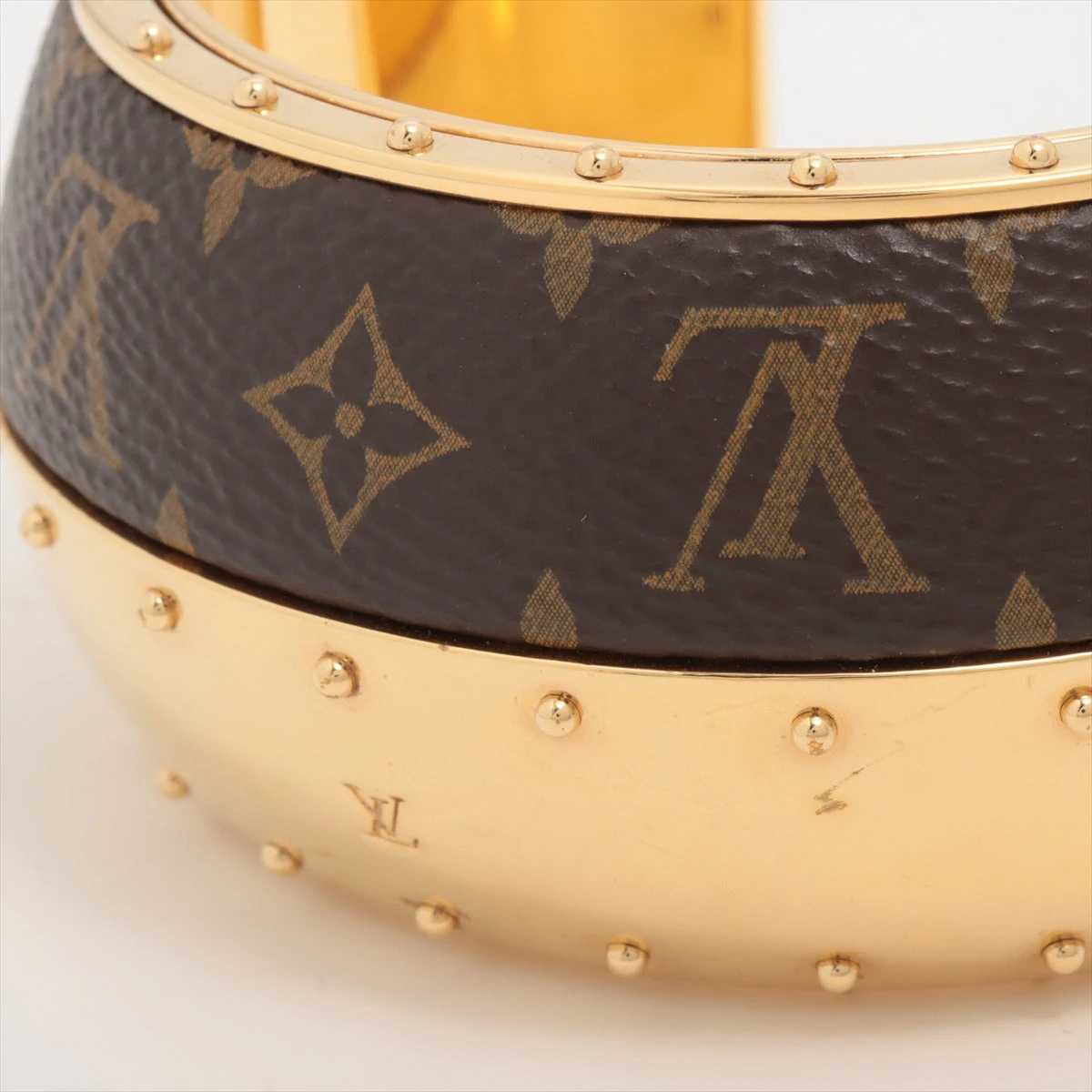 LOUIS VUITTON◆バングル/--/PNK/レディース/M69263 ルイヴィトン LOUIS VUITTON バングル アンプラント LV