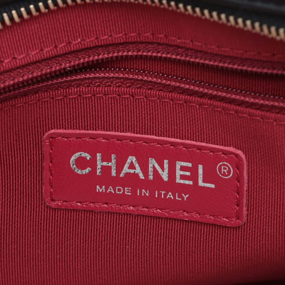 CHANEL　シャネル　チェーンショルダーバッグ　マトラッセ　ガブリエルドゥ　ヴィンテージカーフ　赤　 シルバー×ゴールド金具 レディース【中古】【送料無料】【SS】 CHANEL シャネル チェーンショルダーバッグ マトラッセ ガブリエルドゥ