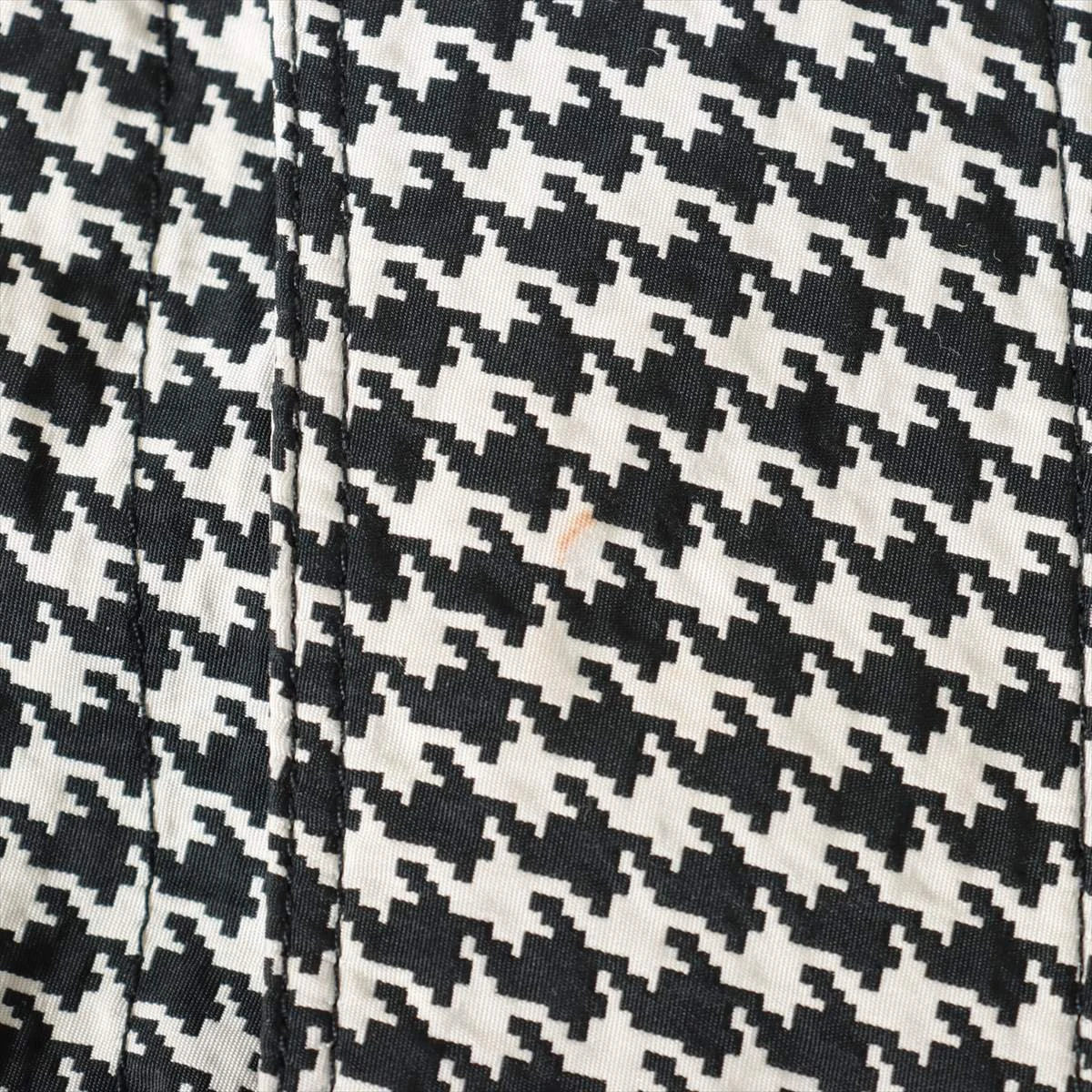 【名東】ディオール アノラック 千鳥格子 XS BK WH 017C10A2856 ポリエステル ロゴ レディース アパレル 女 服 クリスチャンディオール ポリエステル ジャケット XS レディース