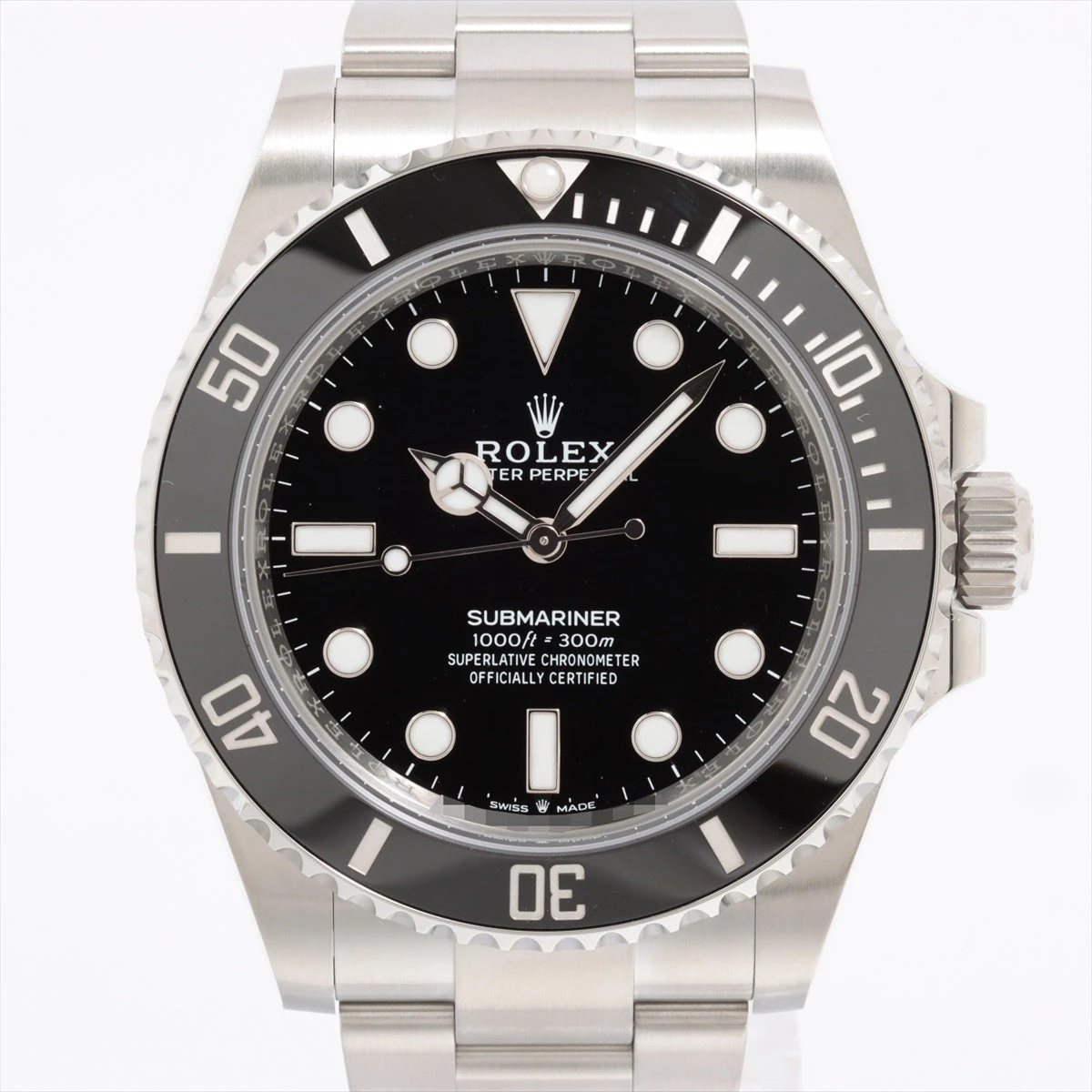 ロレックス サブマリーナ 124060 SS AT 黒文字盤 あまりごま2