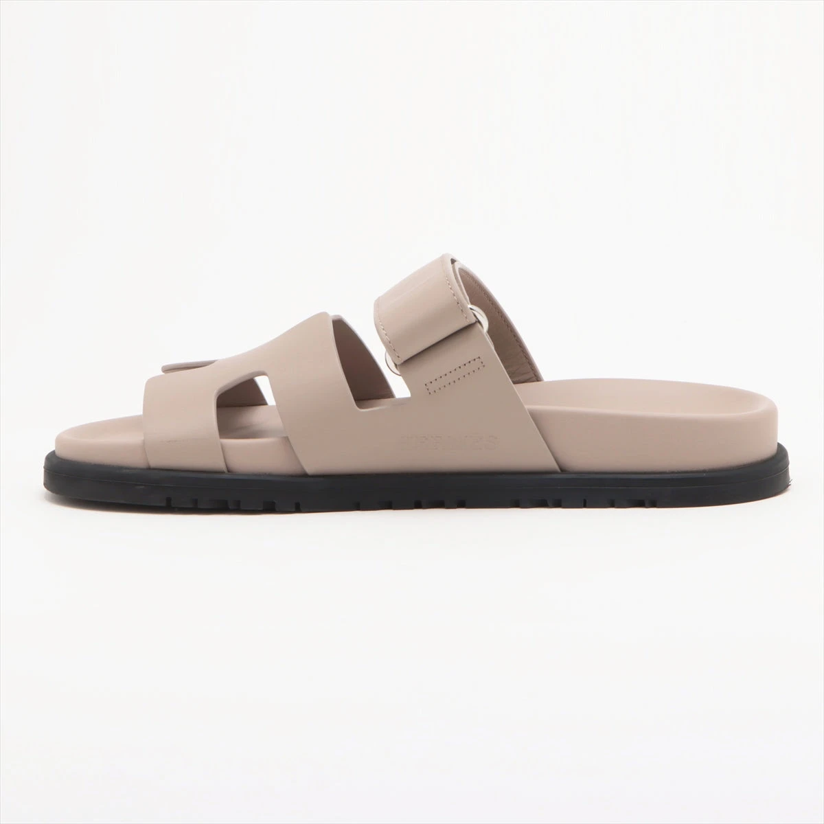 エルメス シプレ レザー サンダル 37.5 レディース ベージュ 箱あり