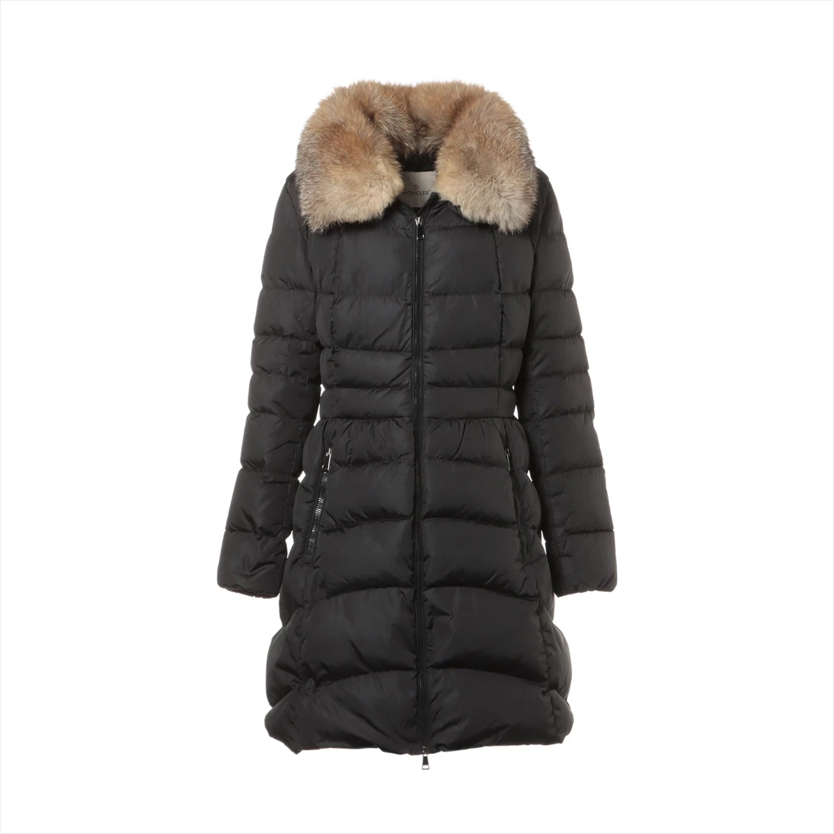 『極美品』MONCLER HIRONDELLE ロングダウンジャケット モンクレール HIRONDELLE 19年 ナイロン ダウンコート 5 レディース