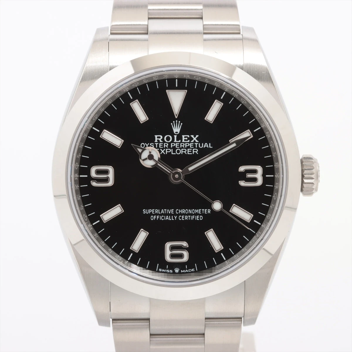 ロレックス エクスプローラーⅠ 124270 SS AT 黒文字盤 あまりごま2