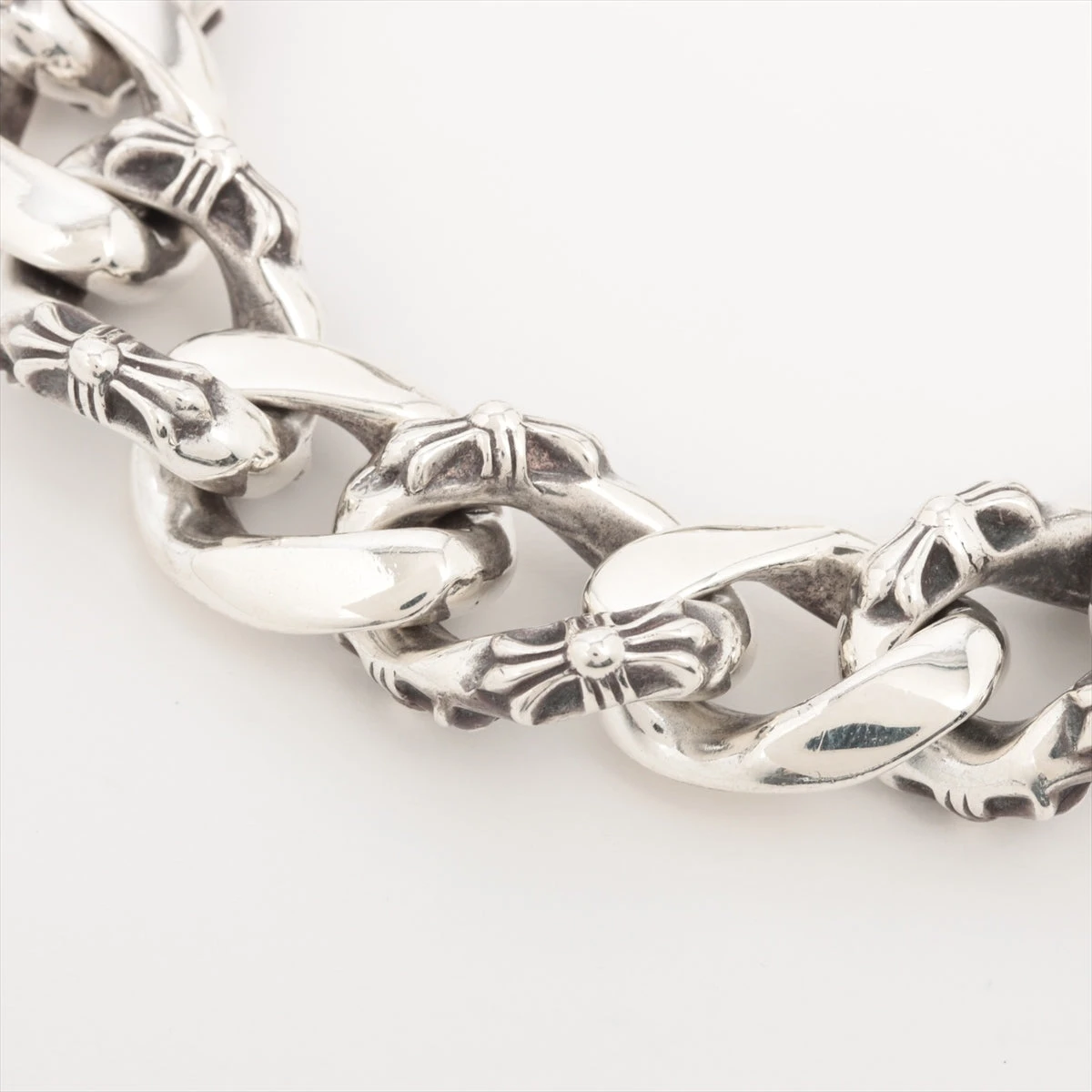 クロムハーツ ファンシーリンク ブレスレット 925 126.0g 13リンク