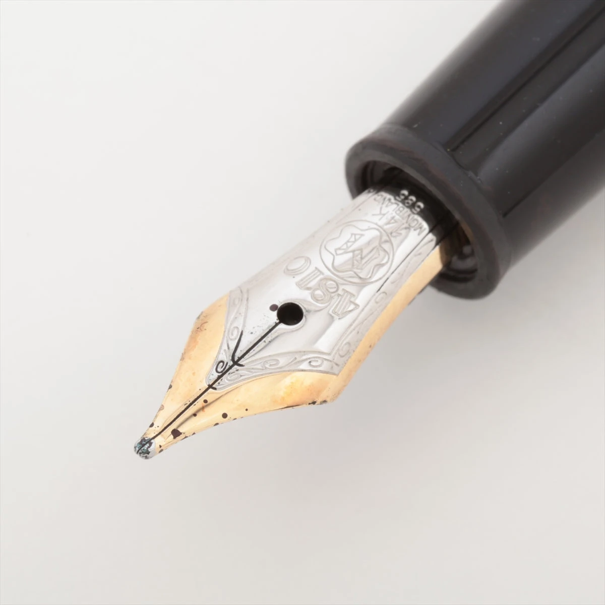 ティファニー　レジン　万年筆　925 ブラック　ペン先　750 ティファニー レジン 万年筆 925 ブラック ペン先 750