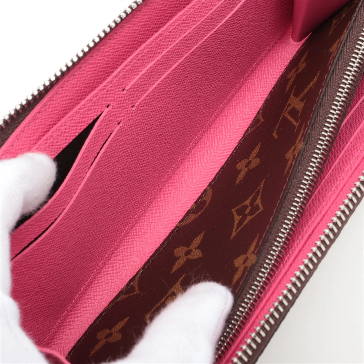 ルイヴィトン モノグラム ポルトフォイユクレマンス ジッピー