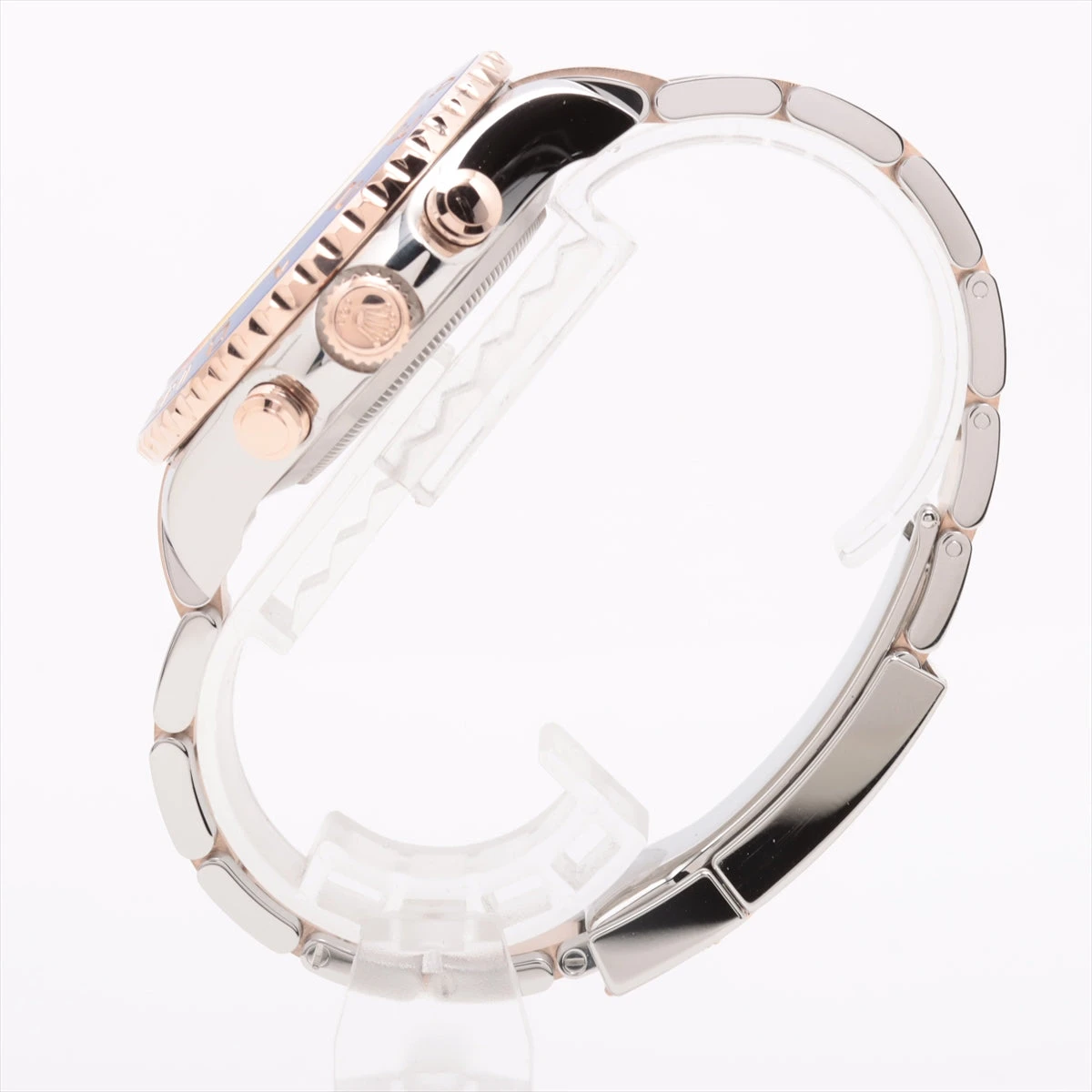 ロレックス ヨットマスターⅡ 116681 オイスターブレスレット 白 バー