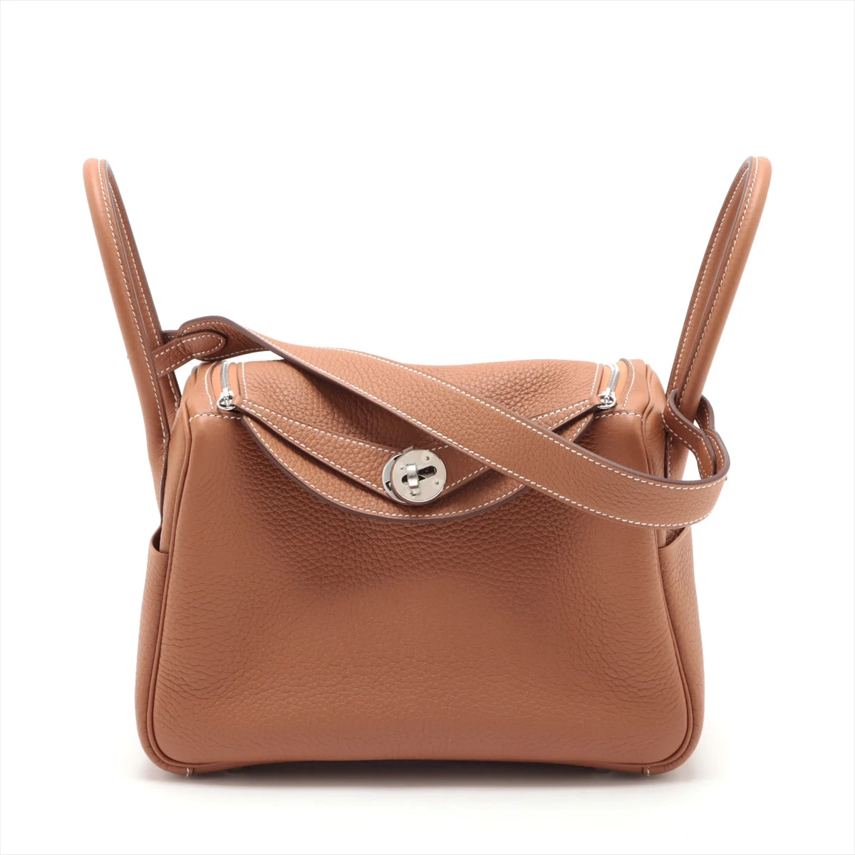 エルメス リンディ26 トリヨンクレマンス ゴールド シルバー金具 B:2023年