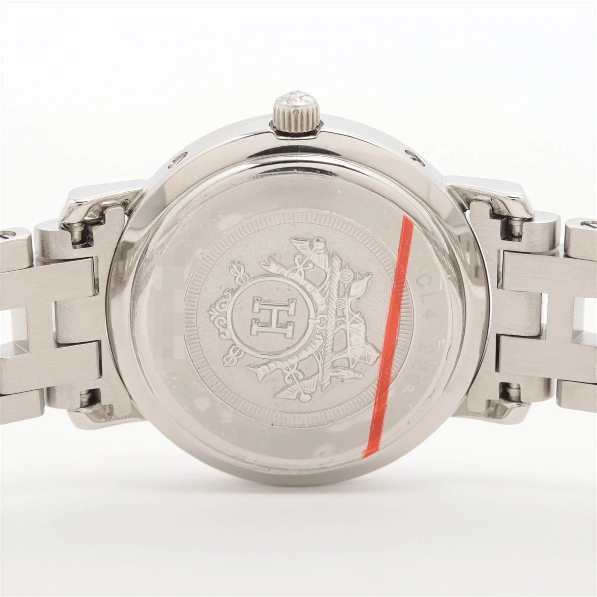 HERMES CL4.220 エルメス ナクレ WhiteシェルDial