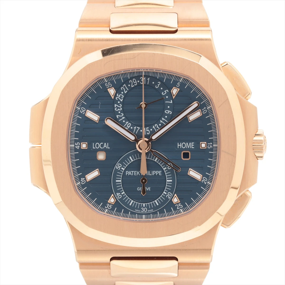 パテックフィリップ ノーチラス トラベルタイム クロノグラフ