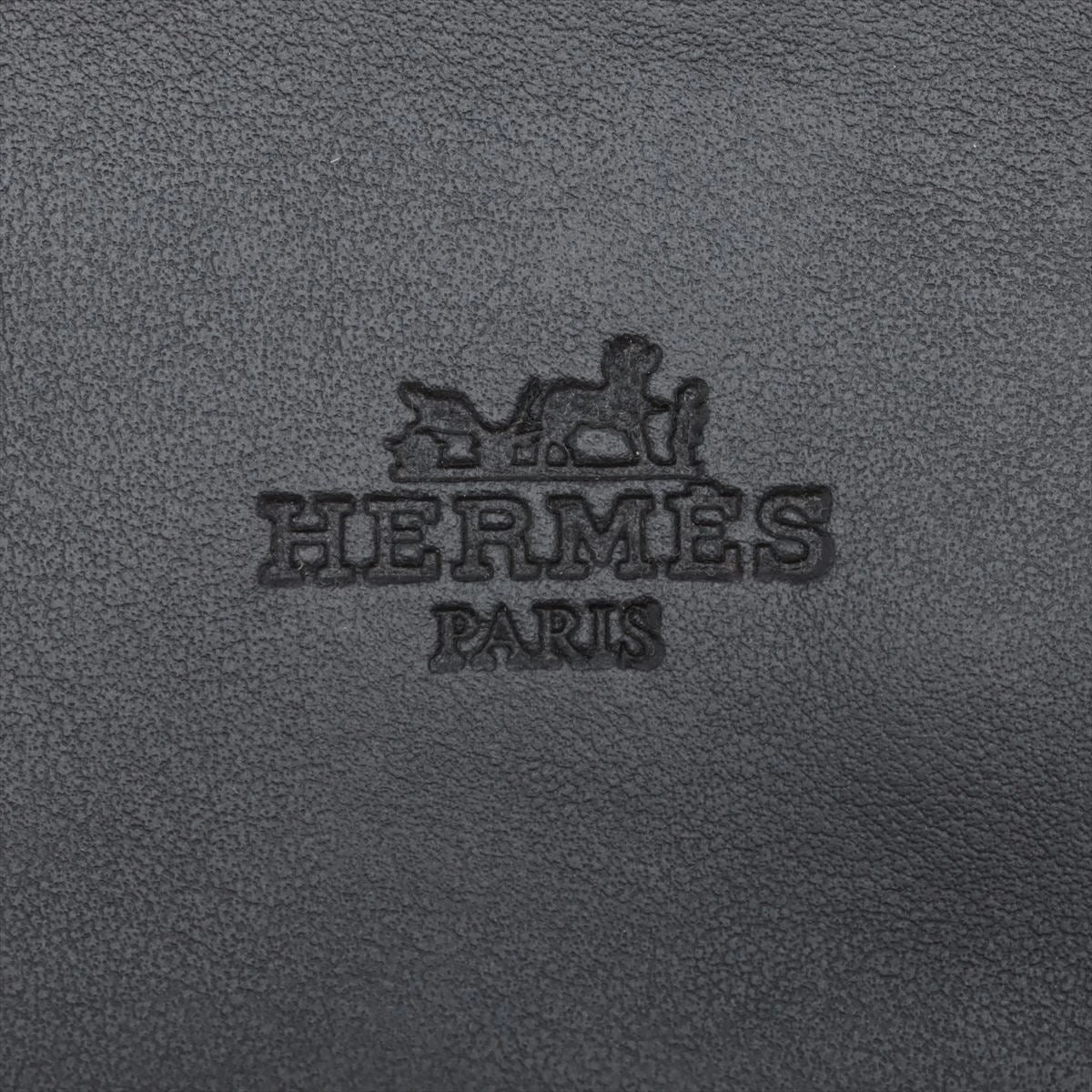 ブラックレザーサンダル メンズ　イズミール43 HERMES エルメス メンズ レザーソール サンダル 