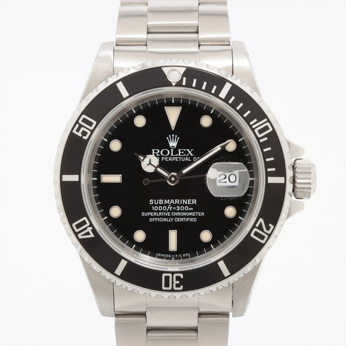 ロレックス サブマリーナ 16610 SS AT 黒文字盤 あまりごま1