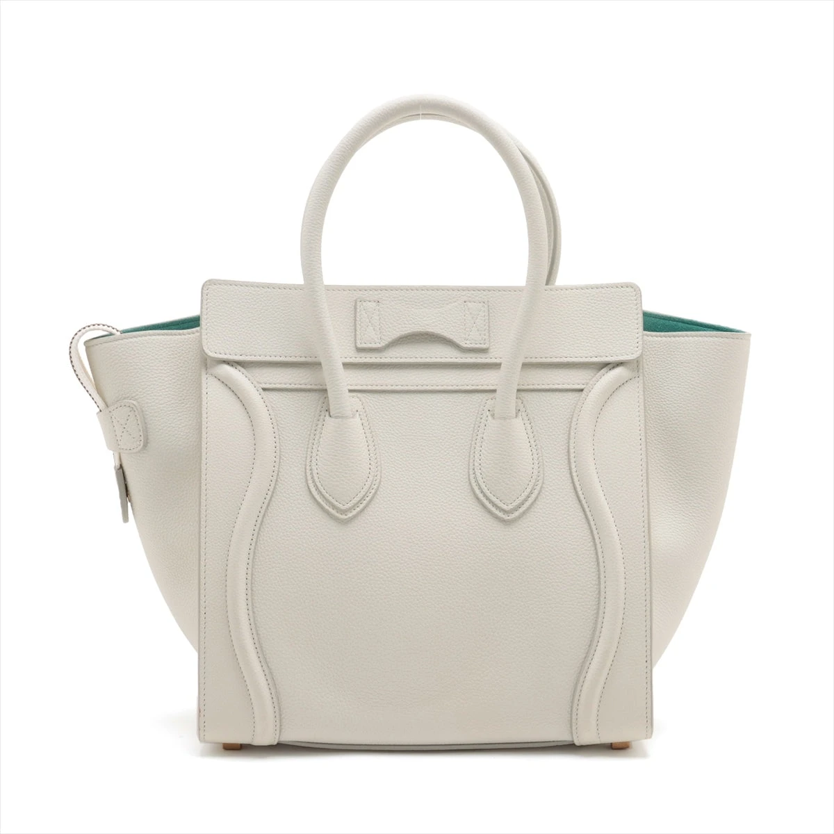 セリーヌ ラゲージ ハンドバッグ セリーヌ ラゲージ マイクロショッパー レザー ハンドバッグ