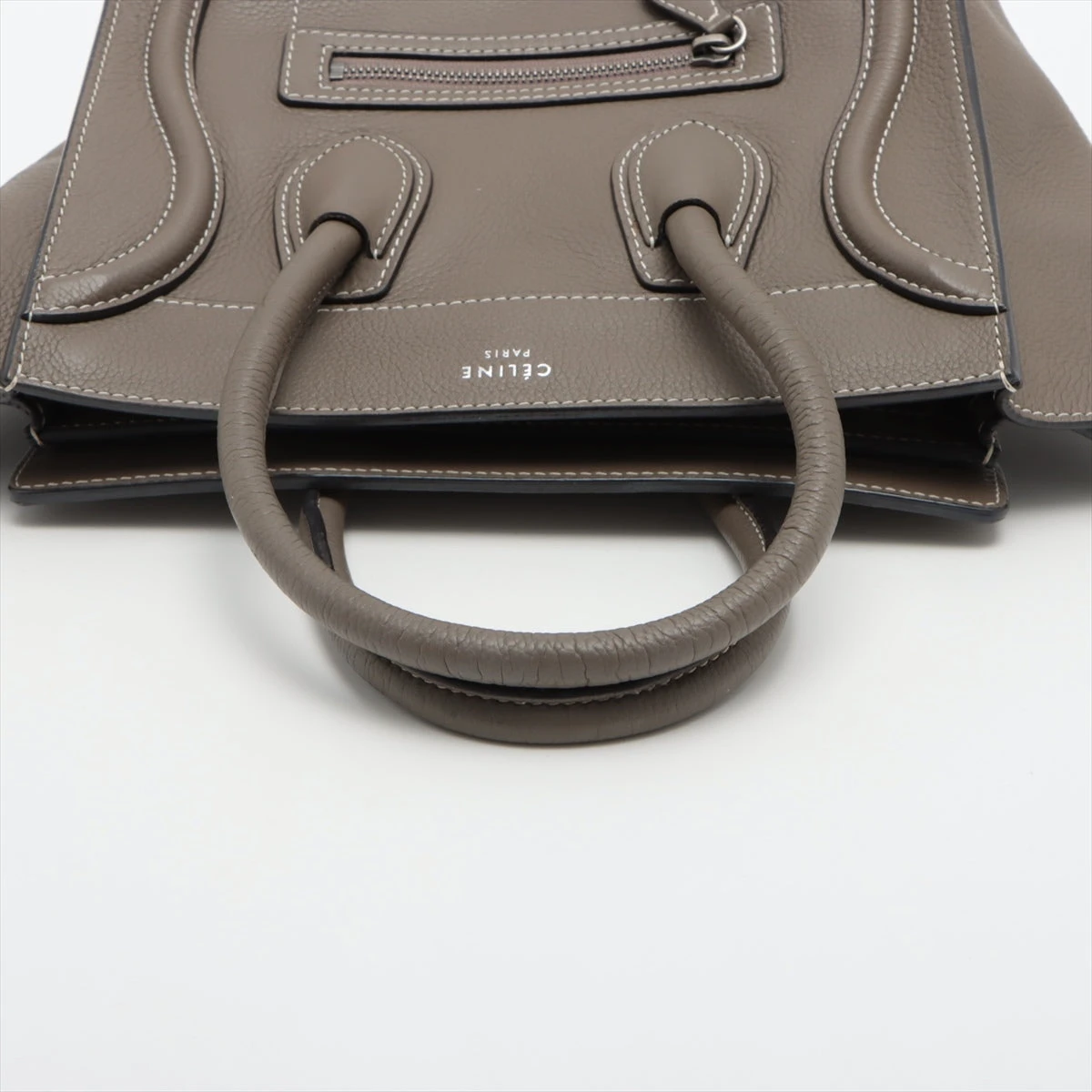 専用セリーヌ CELINE ラゲージ マイクロショッパー ハンド バッグ レザー CELINE セリーヌ ハンドバッグ ラゲージ マイクロショッパー