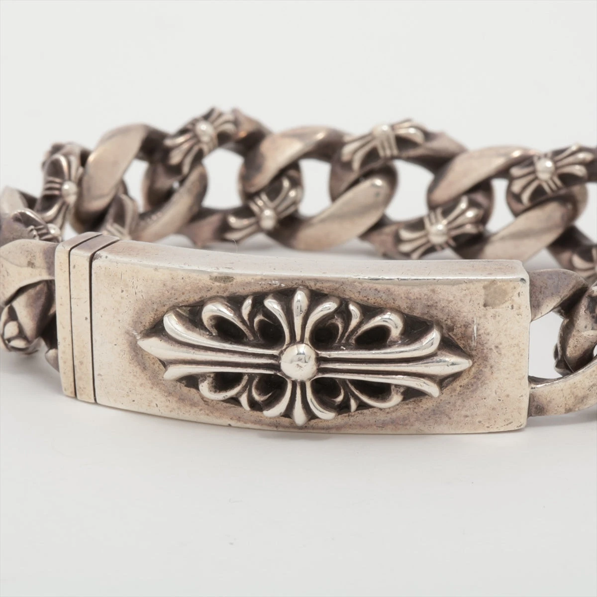 CHROME HEARTS】クロムハーツ フローラルクロスIDファンシー