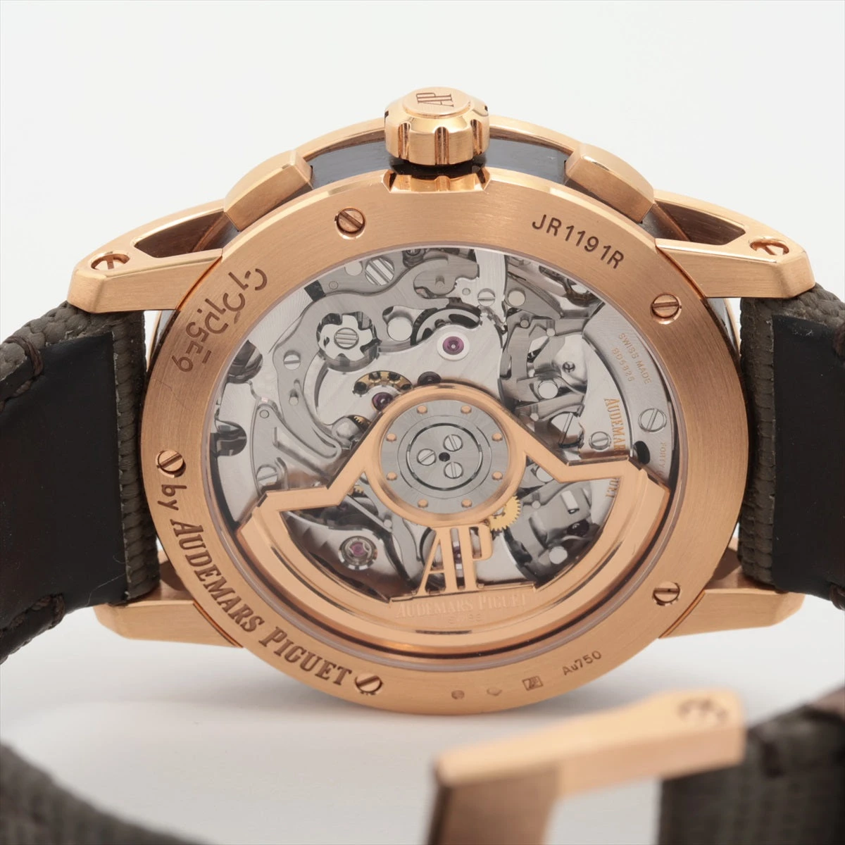 CODE11.59 コード　純正　41モデル用 トケマー:オーデマピゲ CODE11.59 ブルー3針 純正Dバックルも